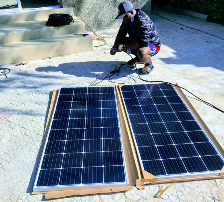 500W SOLAR POWER GENERATOR PROJECT IN NIGERIA