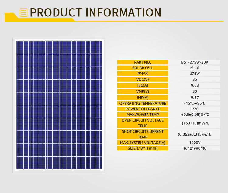 Polysilicon Solar Panel 9