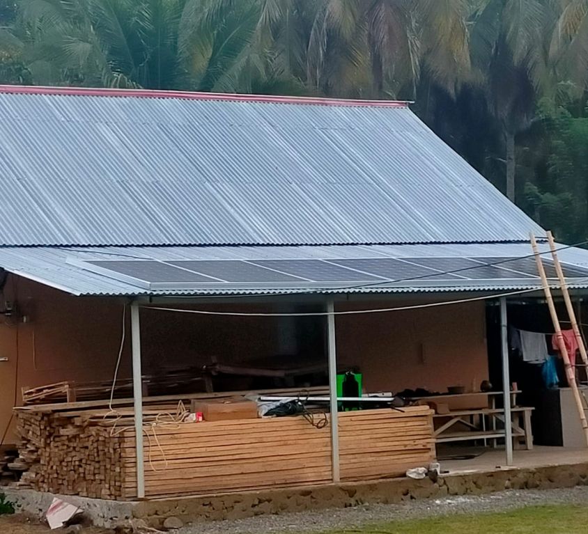 Solar power generator in Indonesia